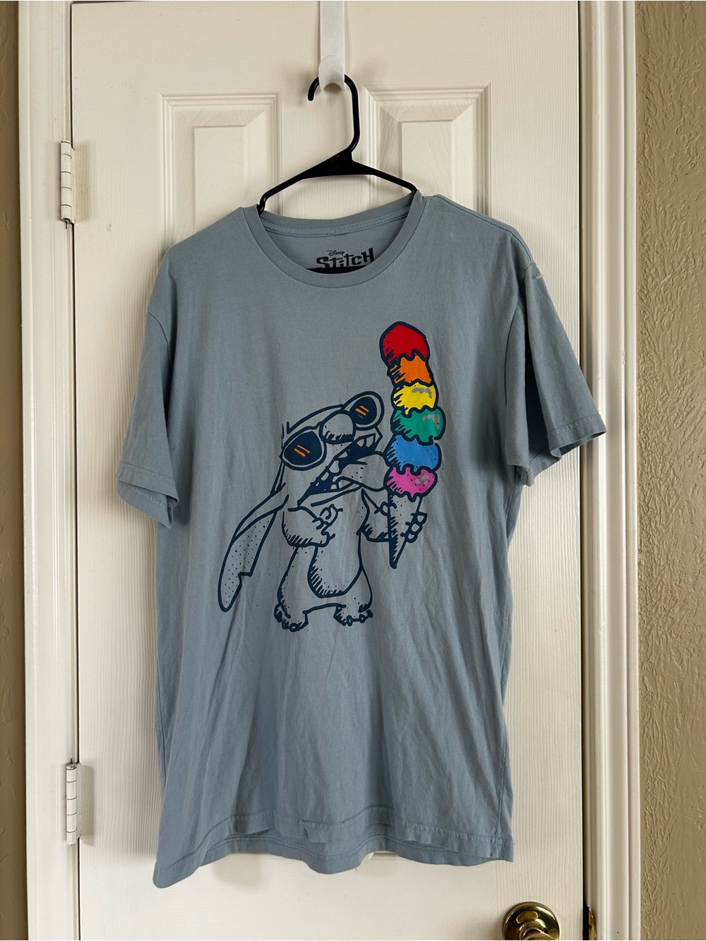 Disney Pride Lilo & Stitch Rainbow Ice Cream T-Shirt - BoxLunch Exclusive Large